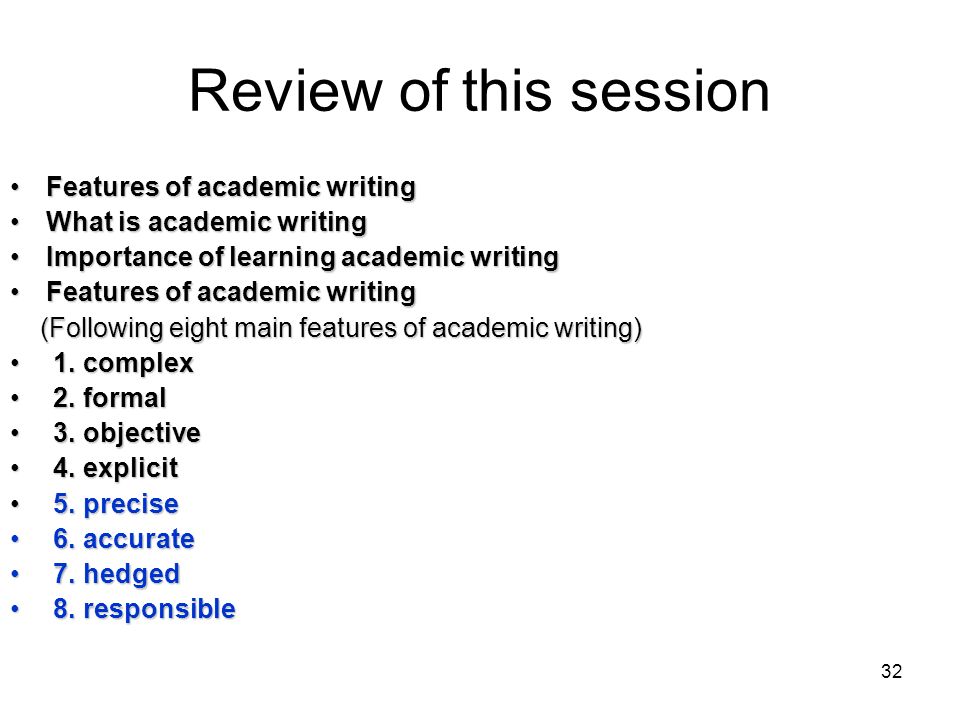 importance of good academic writing