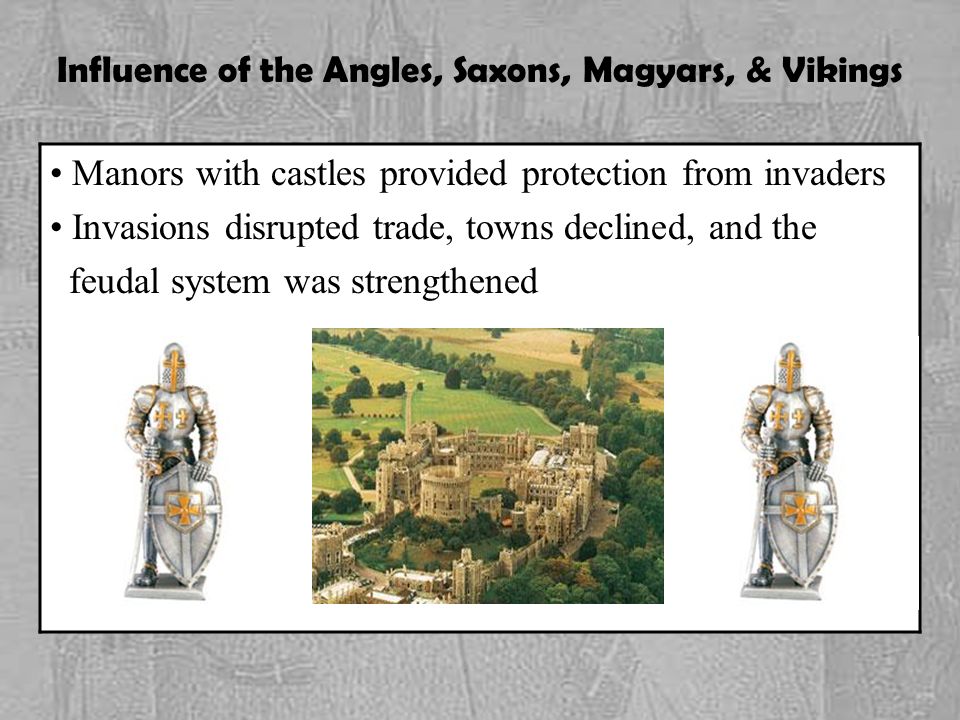 Influence of the Angles, Saxons, Magyars, & Vikings