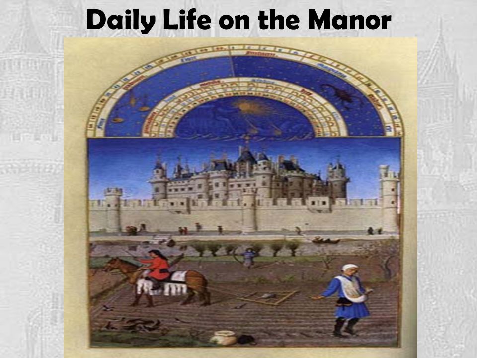 Daily Life on the Manor