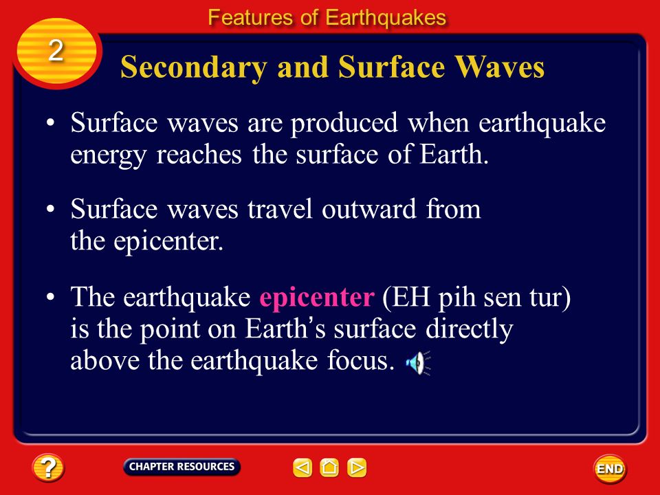 Secondary and Surface Waves