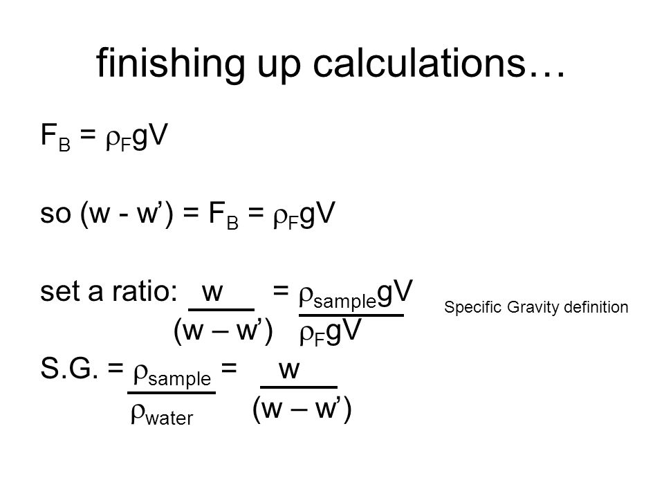 Terms Density Specific Gravity Pressure Gauge Pressure Ppt Video Online Download