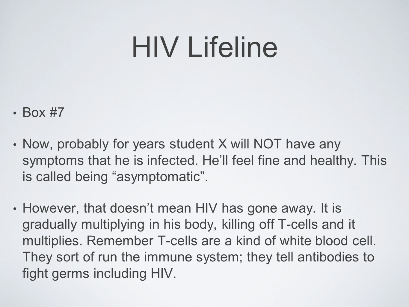HIV Lifeline Box #7.