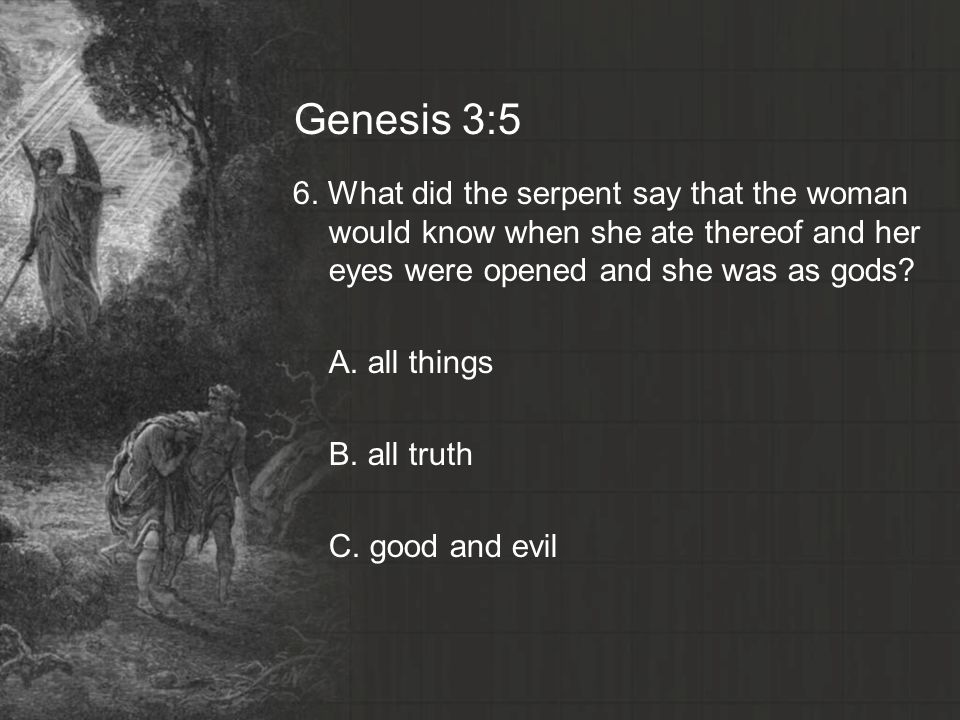 Genesis 3:5