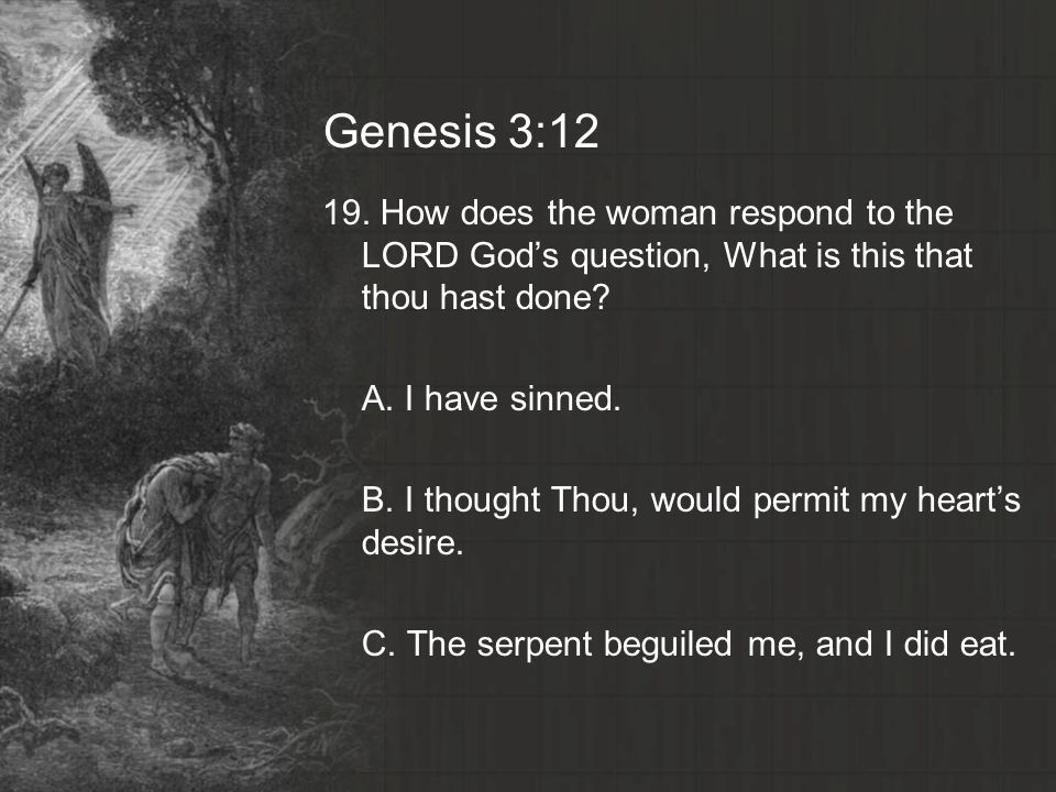 Genesis 3:12