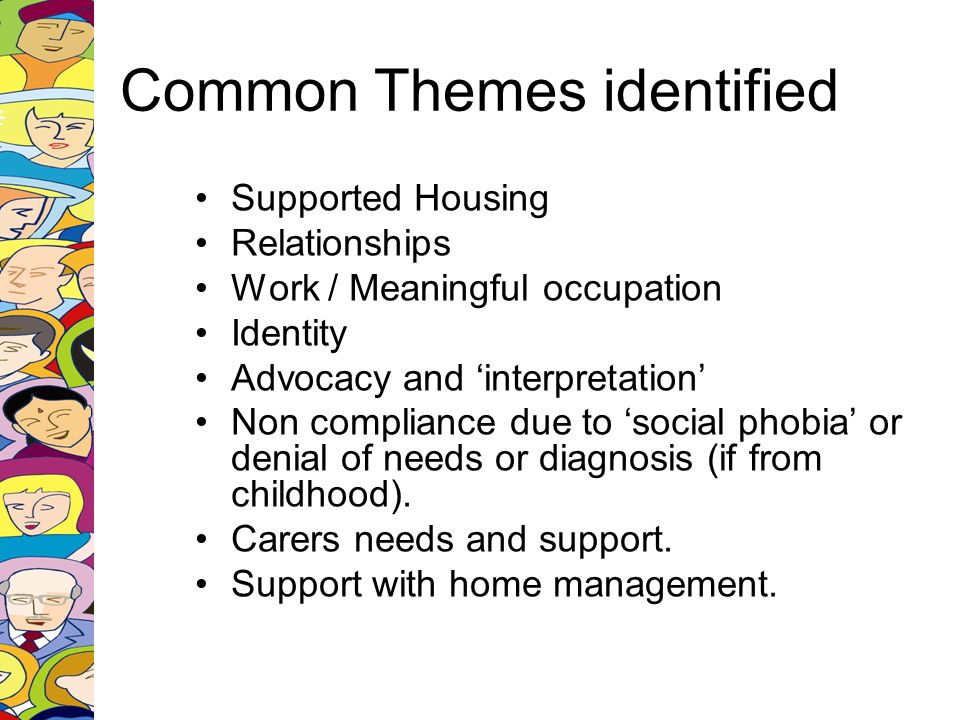 Common Themes identified