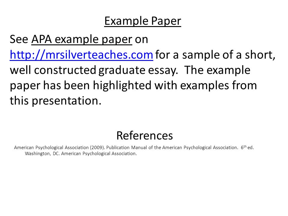 Example Paper