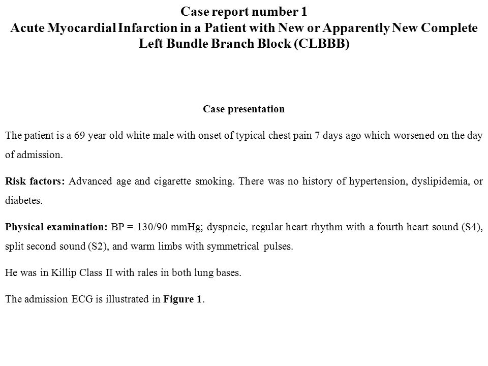 Diagnosis Of Coronary Artery Disease Part Ii Case Reports Ppt Download