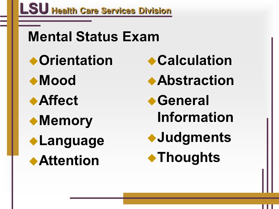 Managing The Behavioral Health Patient In Lsu Hcsd Ppt Video