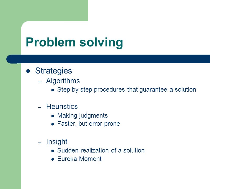 Cognition Unit 7B. - ppt download