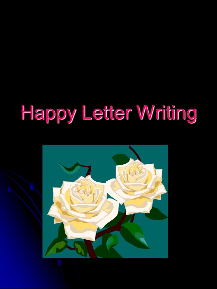 Happy Letter Writing