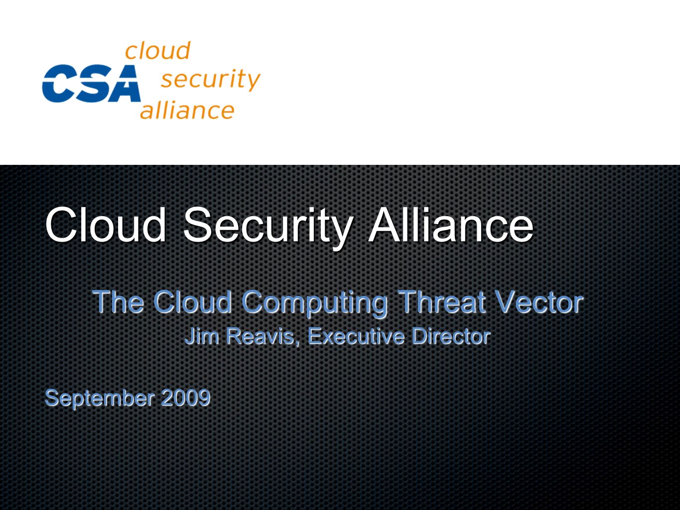 Cloud Security Alliance - ppt video online download