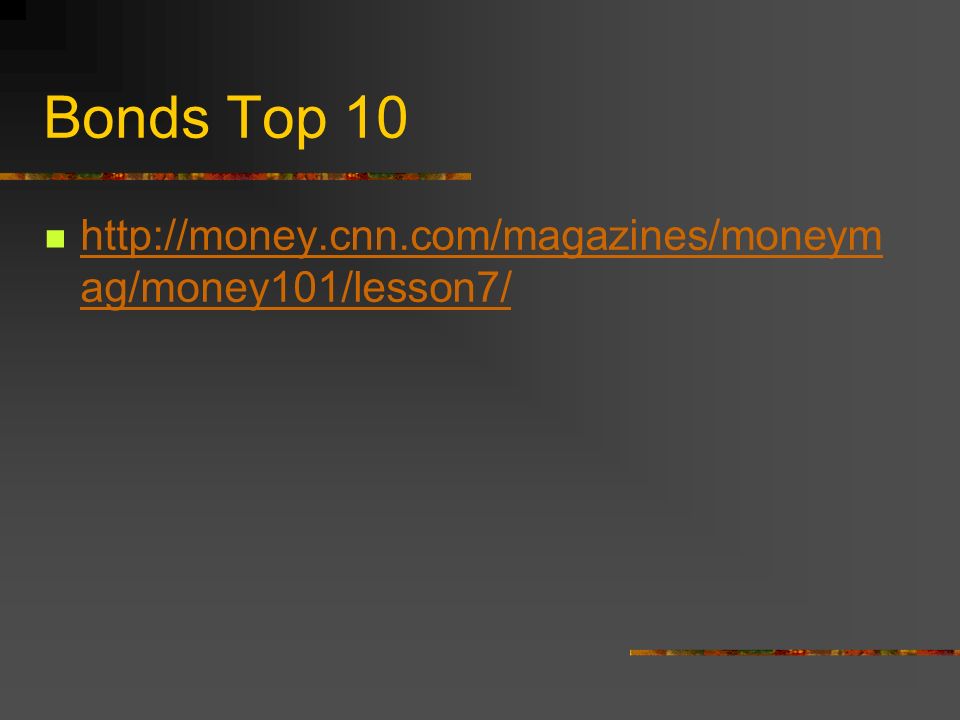 top 10 bonds