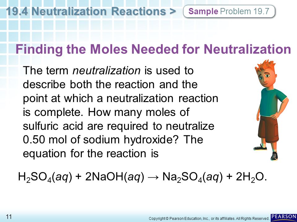 Finding the Moles Needed for Neutralization