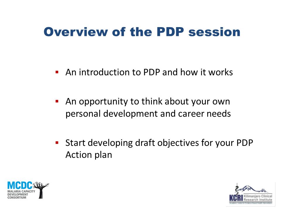 personal development plan introduction