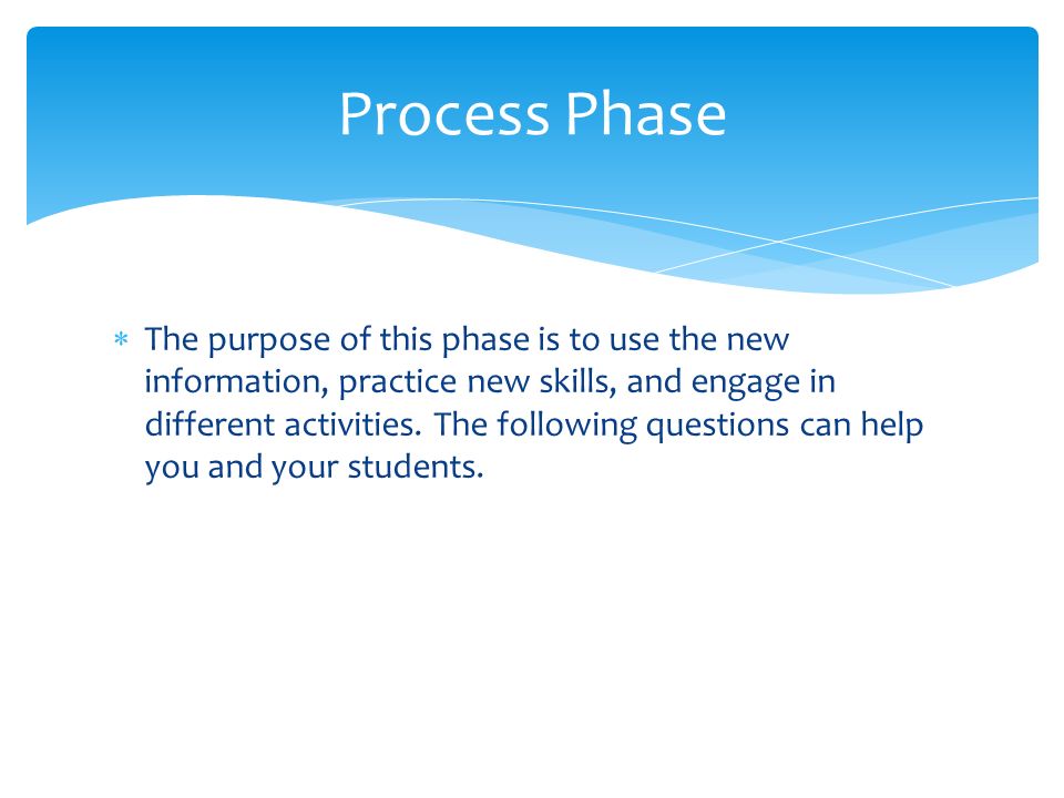 Process Phase