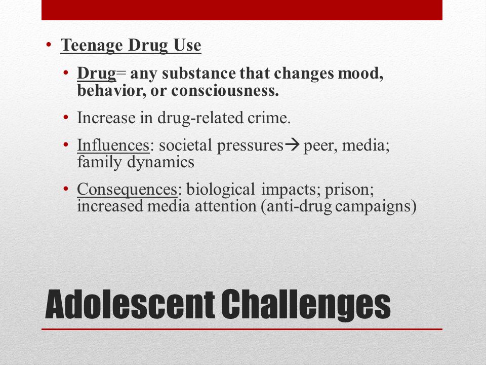 Adolescent Challenges