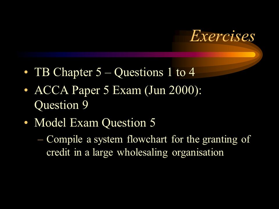 Exercises TB Chapter 5 – Questions 1 to 4