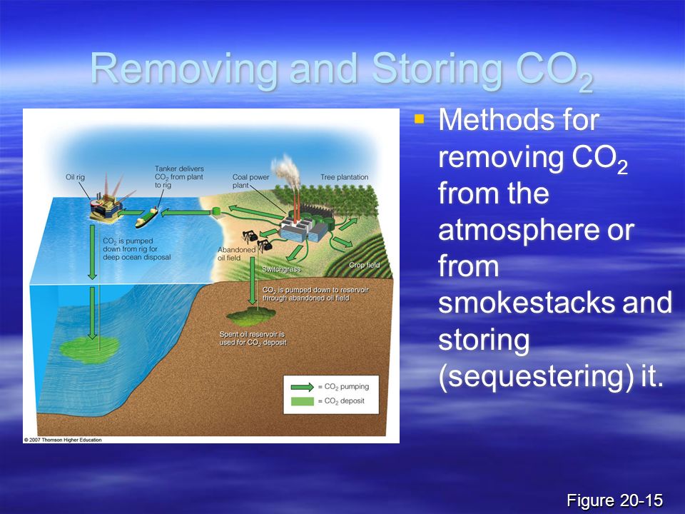 Removing and Storing CO2