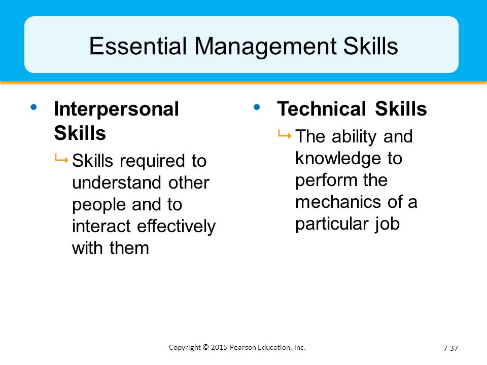 Essential Management Skills