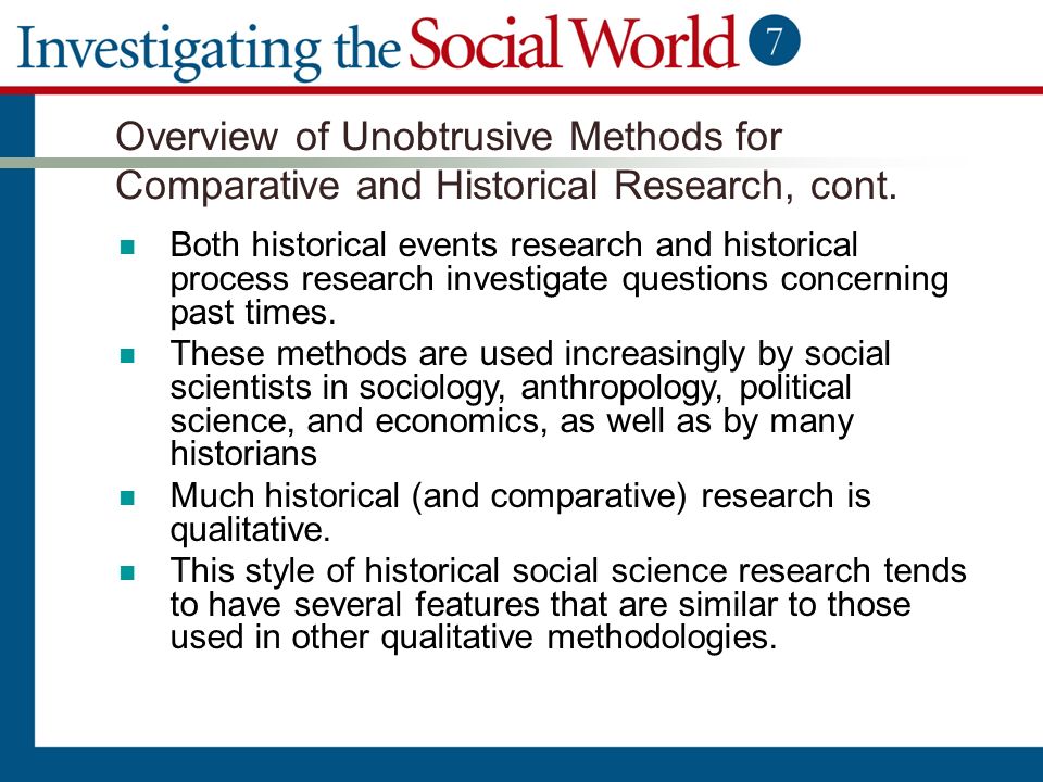 historical comparative research