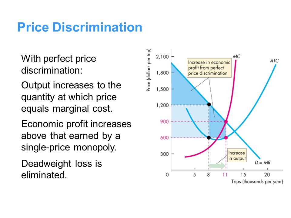 perfect price discrimination graph