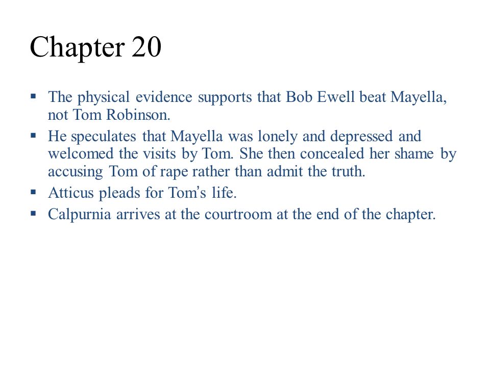 tkam chapter 19 summary