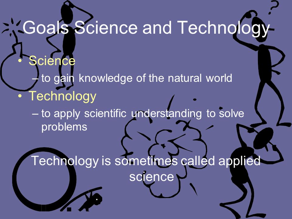 Goals Science and Technology
