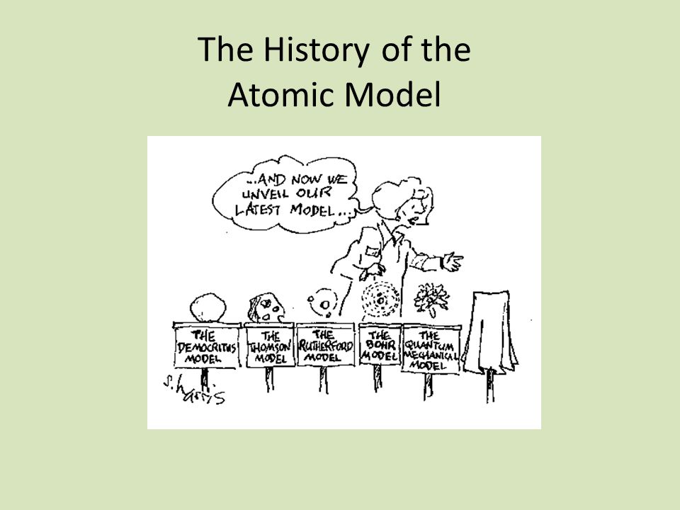 The History of the Atomic Model