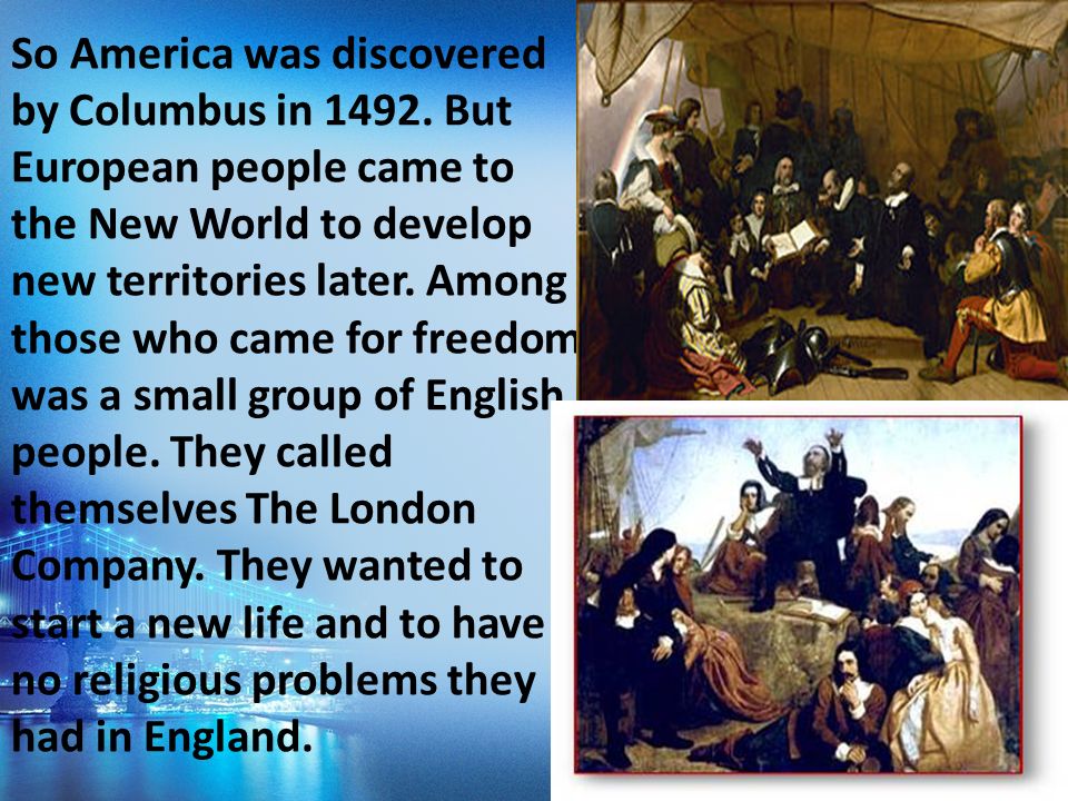 So America was discovered by Columbus in 1492