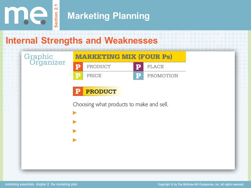 Internal Strengths and Weaknesses
