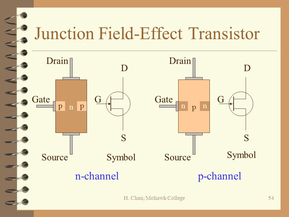 Jfet транзистор схема