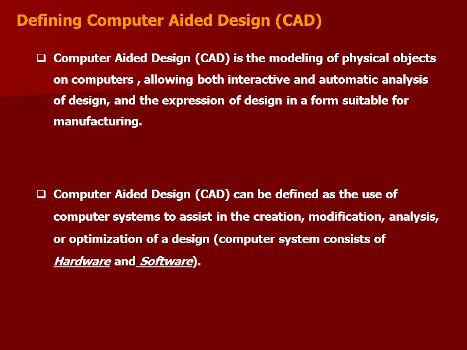 Computer Integrated Manufacturing Cim Ppt Video Online Download