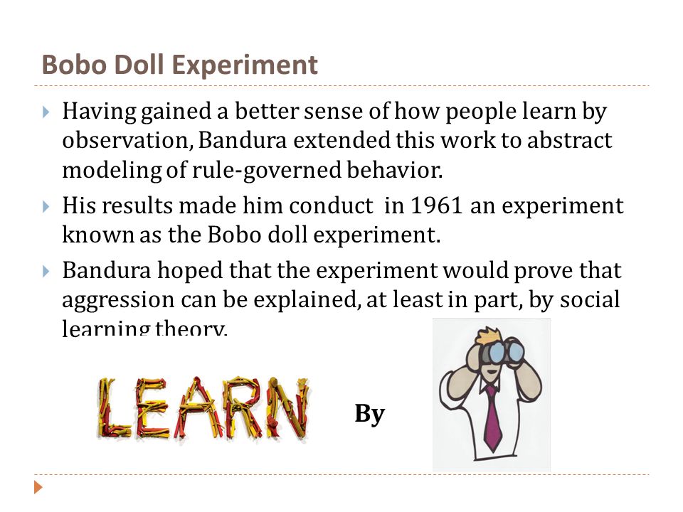 Bobo Doll Experiment By