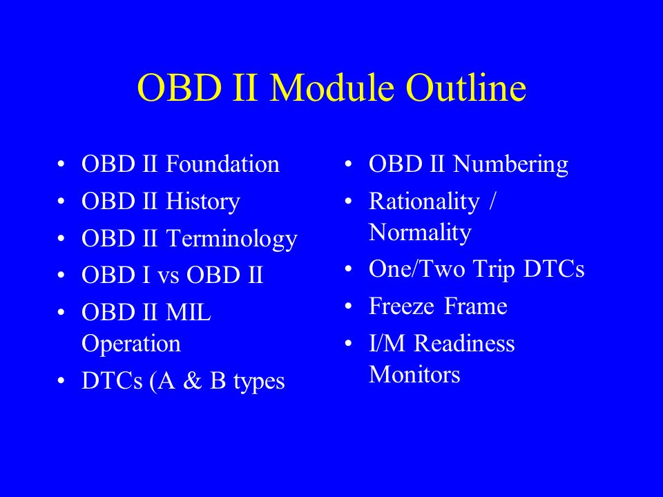 A brief intro to OBD-II technology - CNET