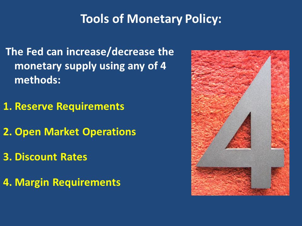 Tools of Monetary Policy: