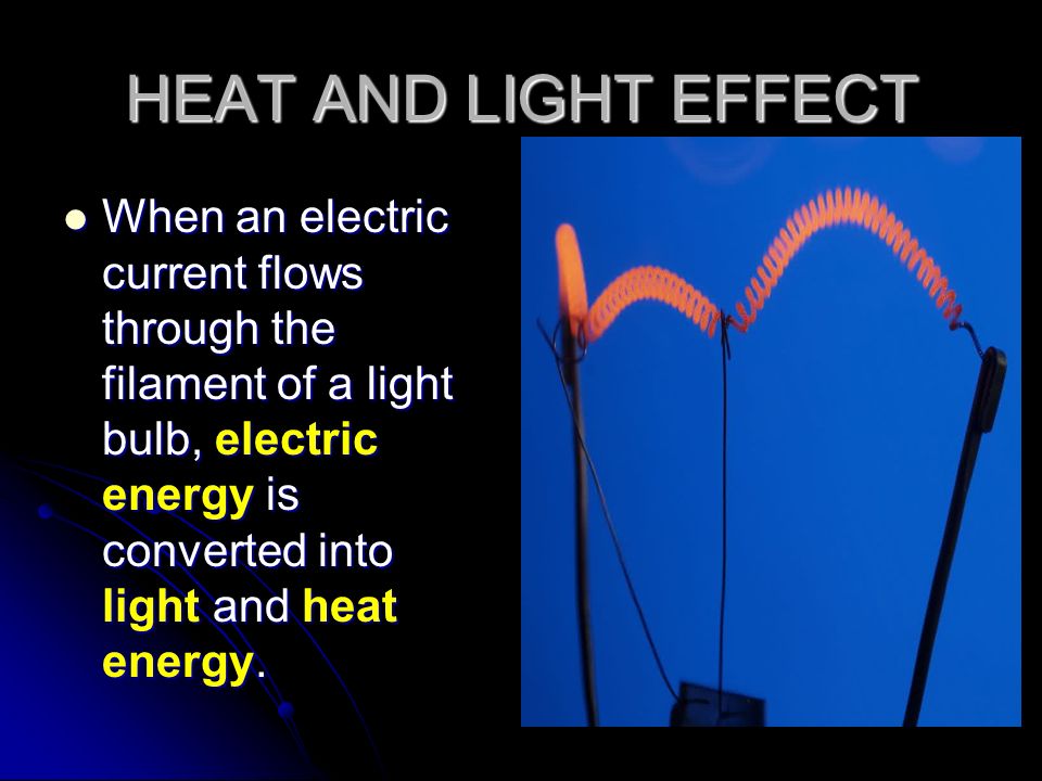 effects of heat energy
