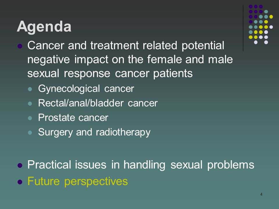 Sexuality and patients with advanced cancer - ppt video online