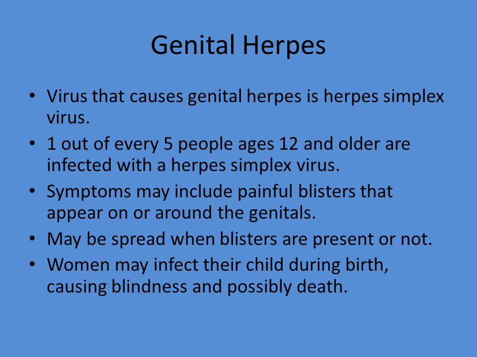 Genital Herpes Virus that causes genital herpes is herpes simplex virus.