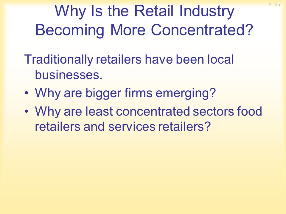 Why Is the Retail Industry Becoming More Concentrated