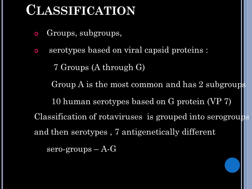 Classification Groups, subgroups,