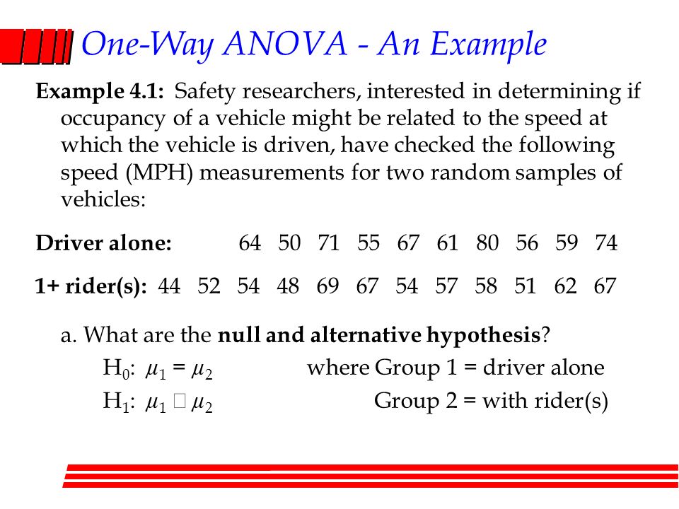 one way anova examples in real life one way anova examples in real life