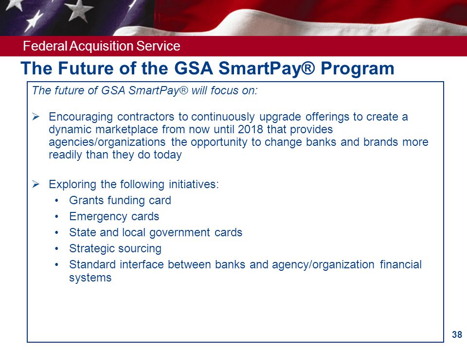 GSA SmartPay® Program Update ppt download