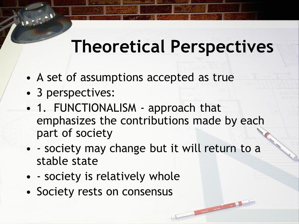 Theoretical Perspectives