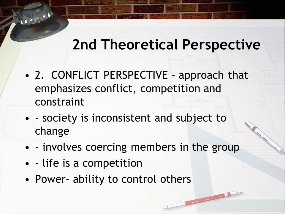2nd Theoretical Perspective