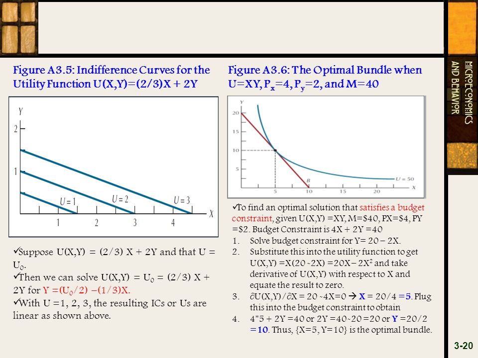 The Utility Function Approach To Consumer Choice Ppt Download