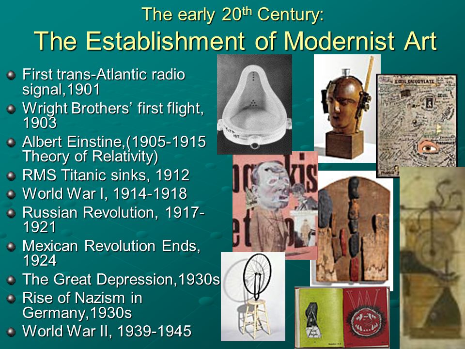 early 20th century modernism