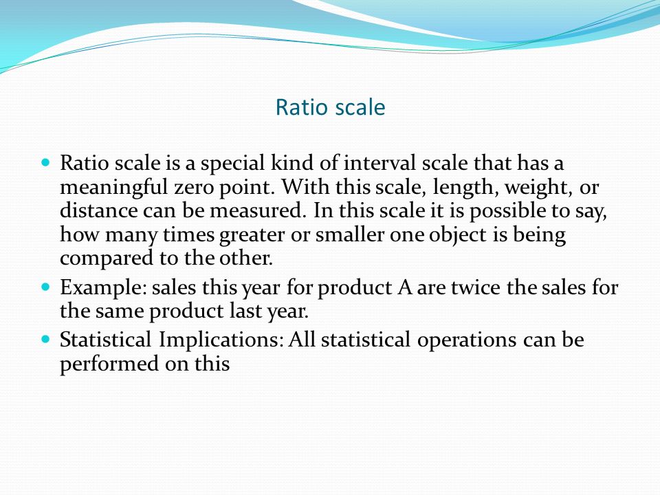 Ratio Scale: Definition, Characteristics and Examples