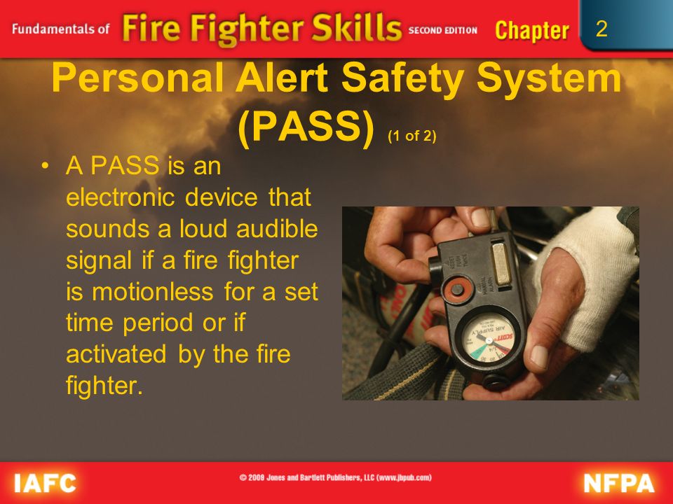 Personal Alert Safety System (PASS) (1 of 2)