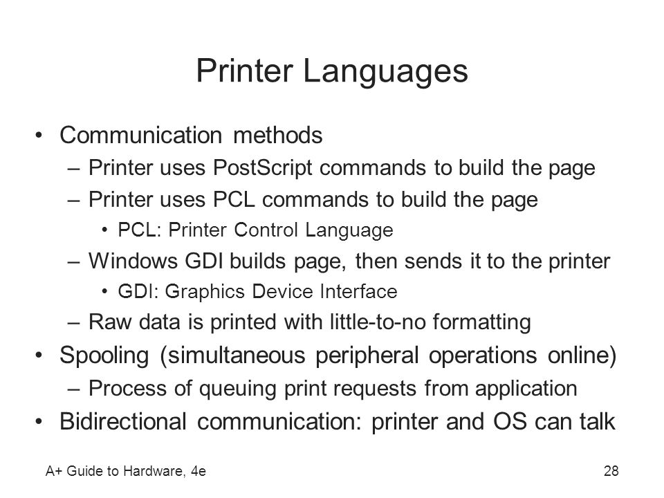 Chapter 12 Supporting Printers and Scanners ppt download
