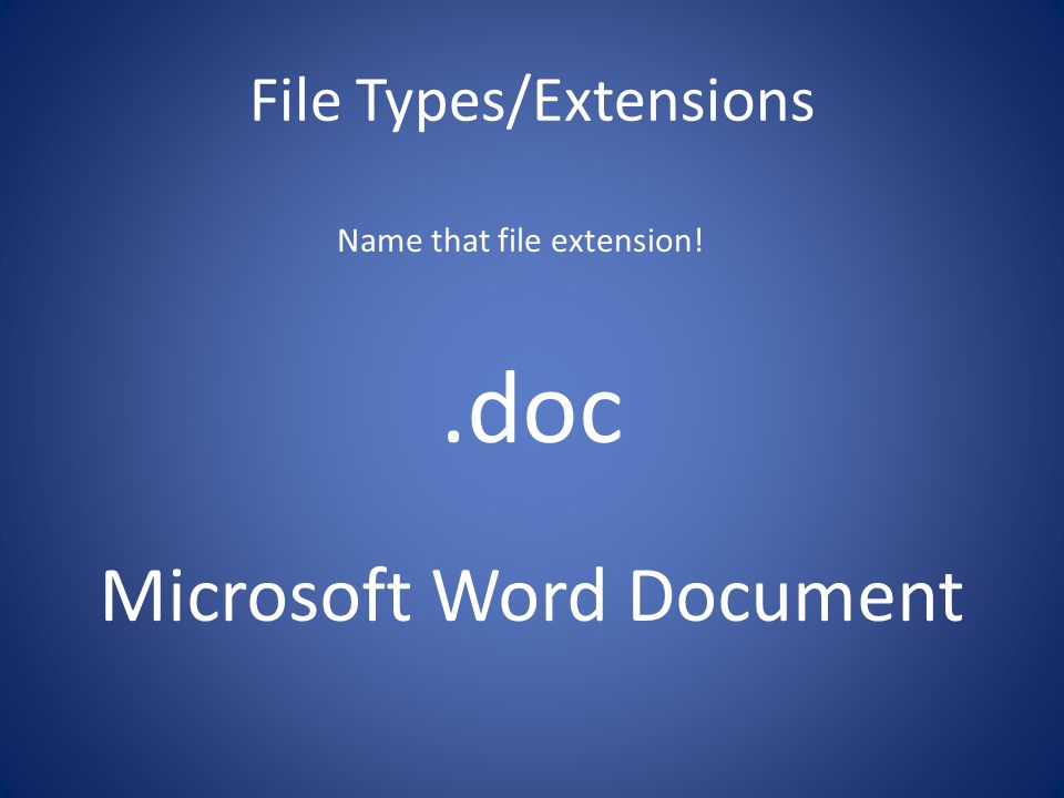 ms word file extension ms word file extension